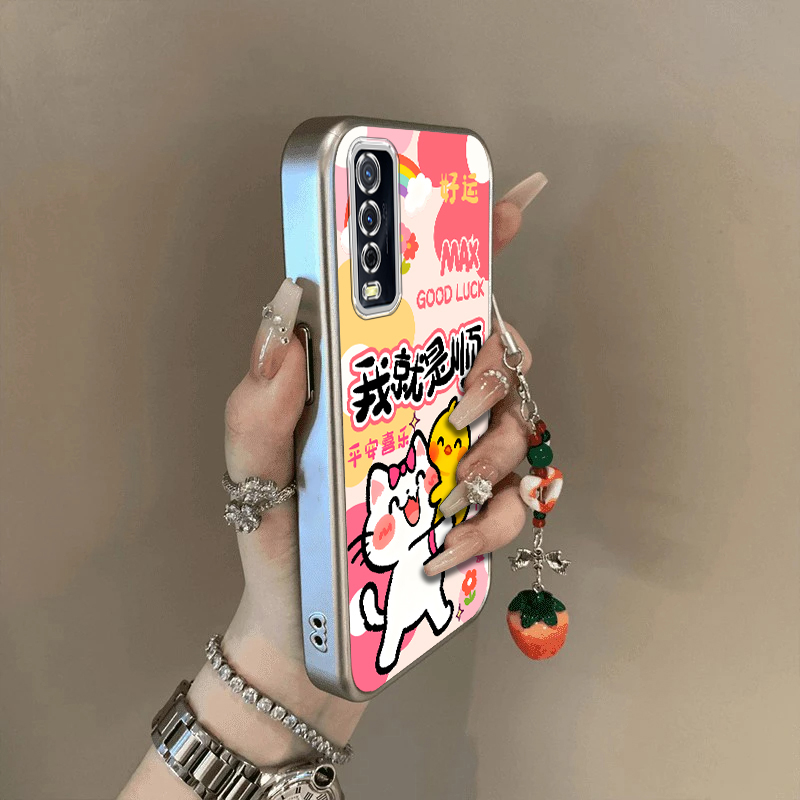 女新款卡通手链手机壳