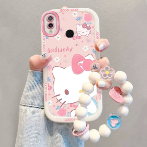 适用于华为Nova3手机壳华为nova3i保护套新款女款可爱卡通手链全包防摔软硅胶超薄软壳ins风泡芙壳