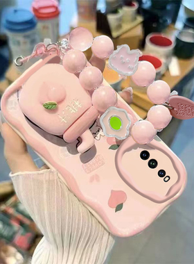 适用IQOOZ1手机壳女款可爱手链支架iQOOZ1X保护套防摔全包镜头ipooz1软外壳iq00z1新款潮硅胶潮IQOOZ1X保护壳