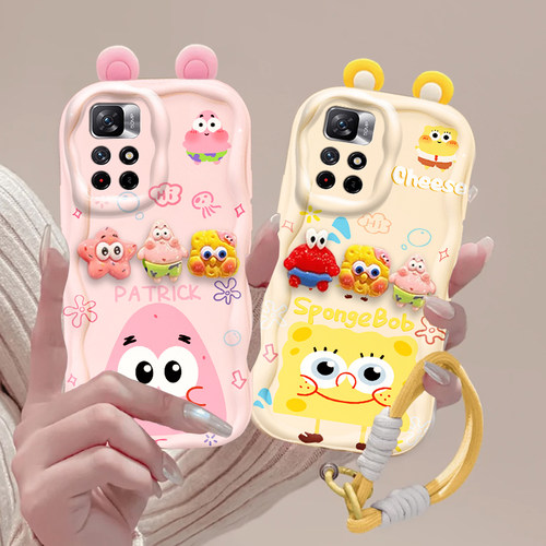 适用于红米Note11手机壳女卡通