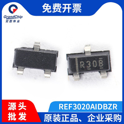 宏图伟业 REF3020AIDBZR 电压基准芯片2.048V输出SOT-23 集成电路