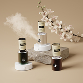 香薰机自动喷香机家用便携香氛机精油卧室卫生间有线插电扩香机