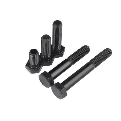 8.8级发黑外六角螺丝M3*6M4*6M5*6-6*60高强度5783镀锌外六方螺栓