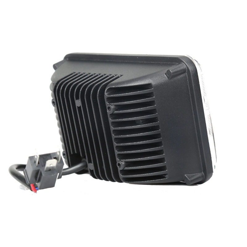 厂家直销4x6汽车方灯5寸led大灯45w牧马人方灯suv皮卡改装方灯