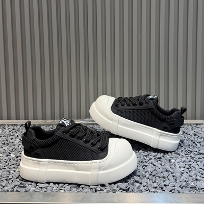 夏季网面透气厚底百搭男板鞋