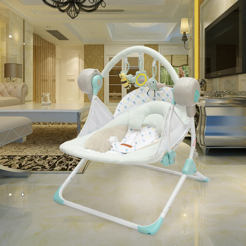 multi-function Baby electric rocking chair Baby cradle Appease recliner Newborn Swing Moses baskets fold Shook chairin the Diapers/Care/Feeding/Push lathe , Crib/Crib/Cradle/Chair , Rocking  category - from Buy2taobao.com to provide professional Taobao agent buy service