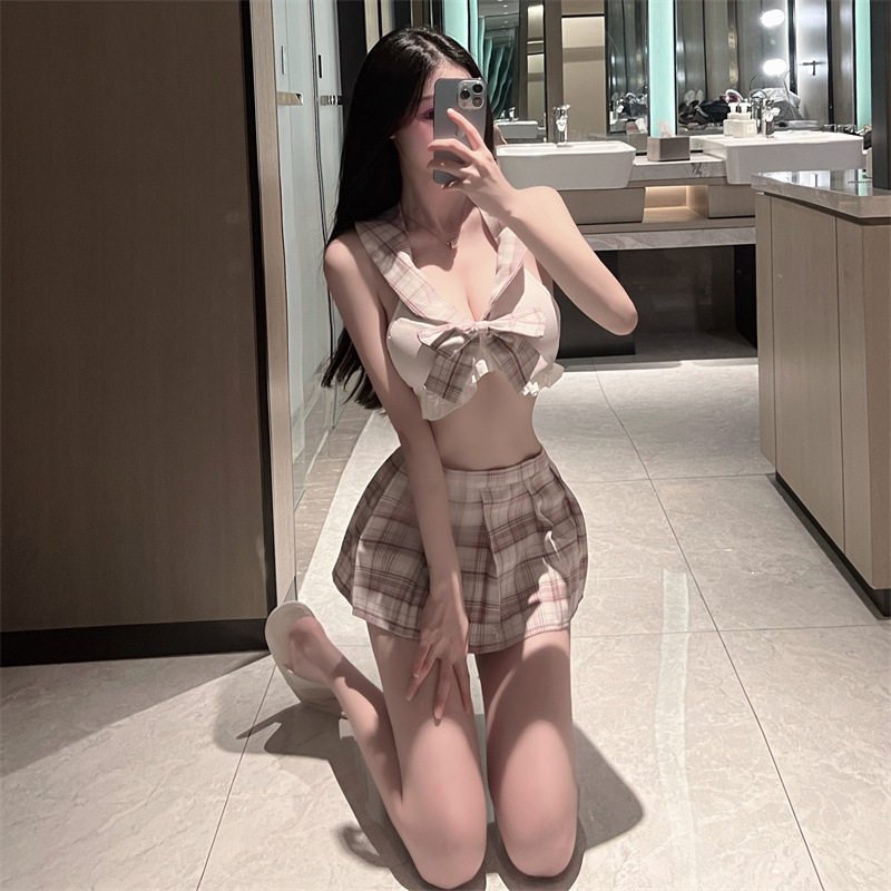 纯欲学院风辣妹jk学生制服