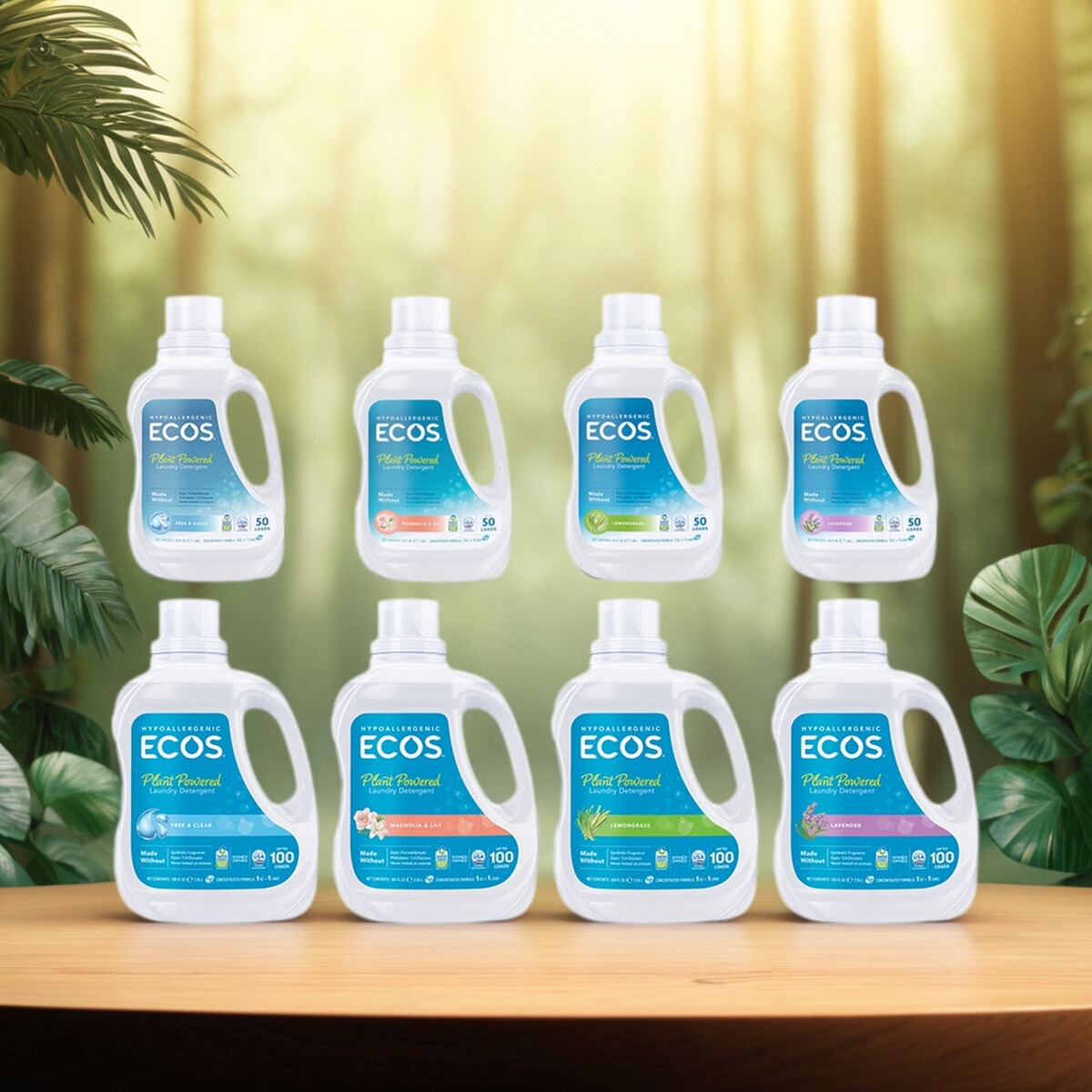 ECOS美国原装进口浓缩洗衣液