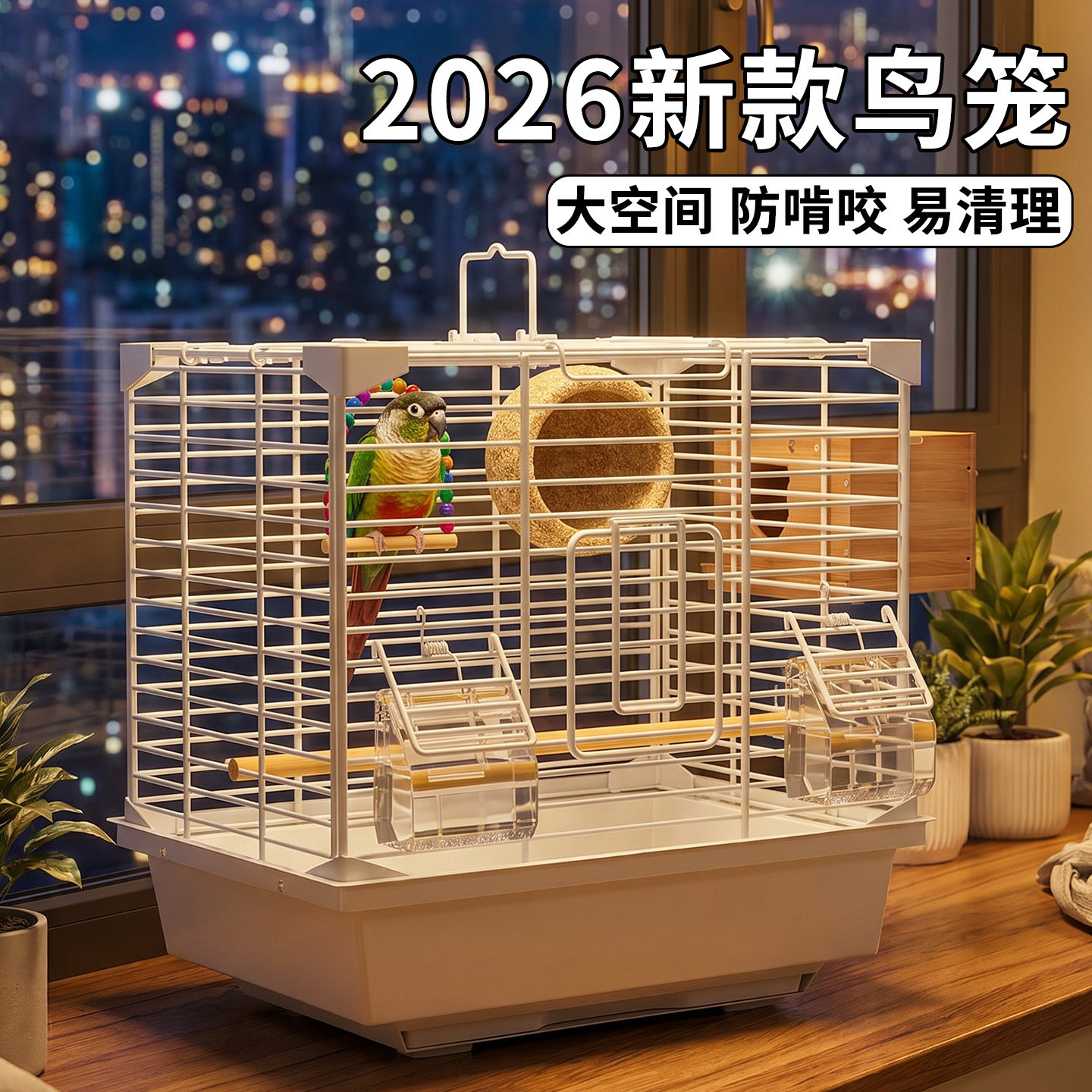 2026新款鸟笼鹦鹉笼子大号家用