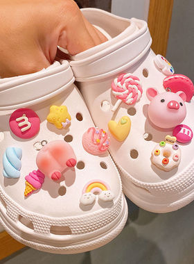 洞洞鞋配饰cro鞋扣diy萌宠系列洞洞鞋配件鞋子鞋花饰品可拆卸新款