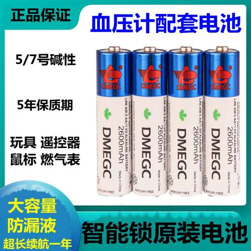 DMEGC电池指纹锁专用5号大容量