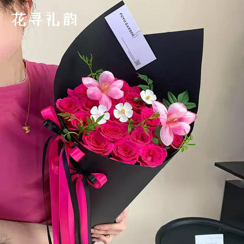 新款站得住冰淇淋甜筒花高档