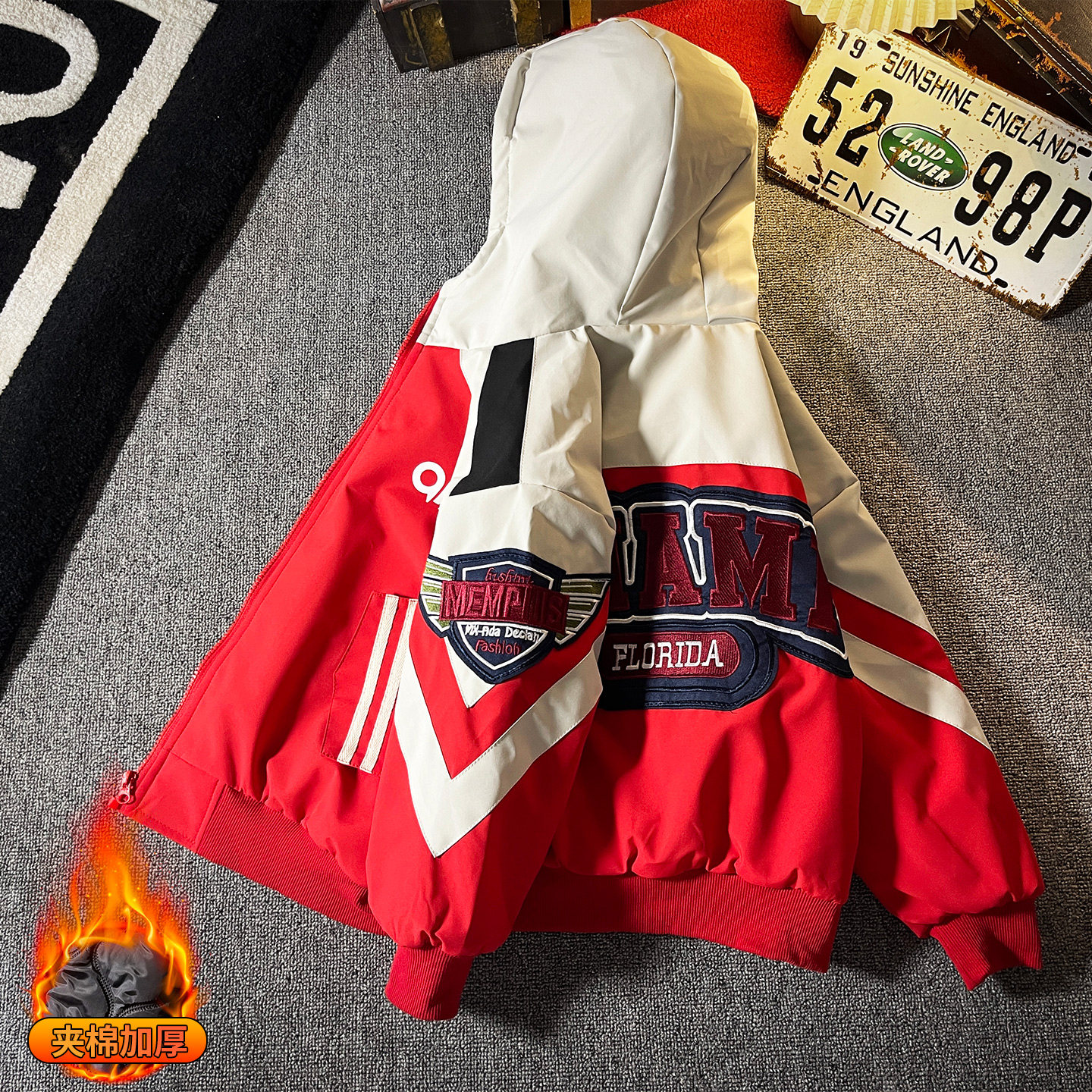 男童外套夹棉加厚秋冬款二棉棒球服2025冬装童装新款连帽冲锋衣潮,童装/婴儿装/亲子装,普通外套,淘宝优惠券,粉丝福利购,淘宝优惠卷