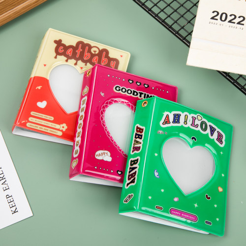 插页式镜面3寸挂件小卡收纳册