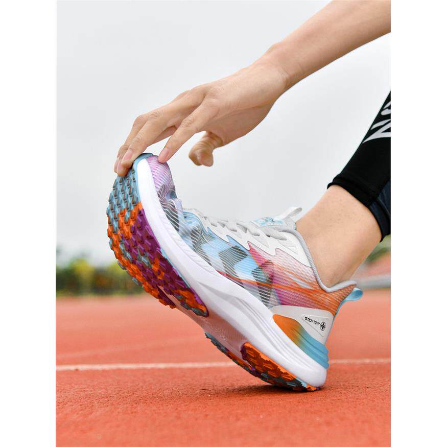 中考体育专用跑步鞋男夏透气儿童初中学生体测跳绳跳远训练运动鞋