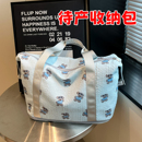 可爱手提短途旅行轻便包产妇住院孕妇待产包收纳袋大容量女行李袋