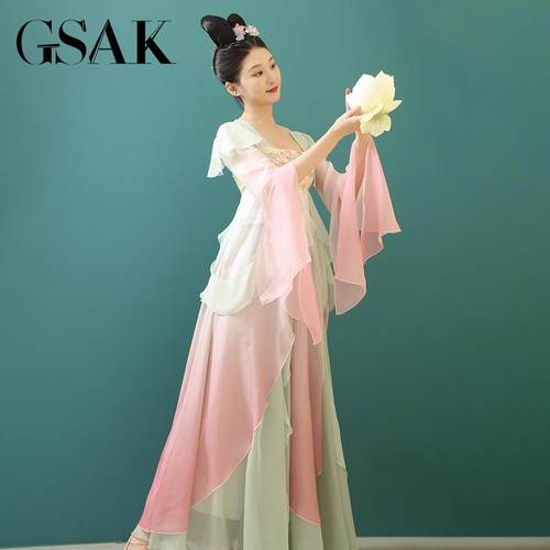 GSAK唐制刺绣改良汉服
