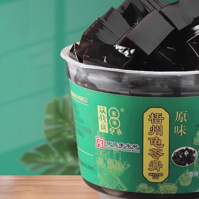 双钱牌梧州龟苓膏碗装实惠