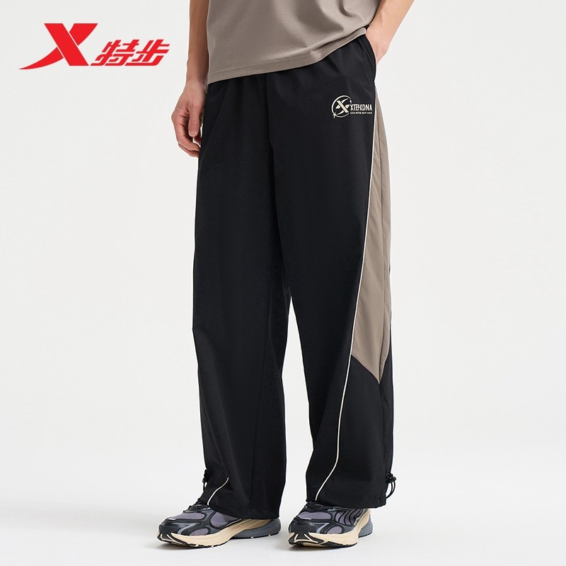特步男宽松运动裤休闲长裤