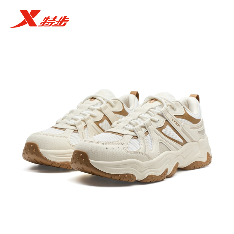 特步火山V2休闲鞋男2025秋季