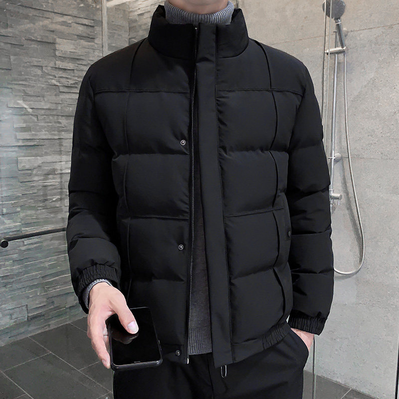 跑量冬装棉衣男外套男冬季纯色立领棉服青年M8228-P60,男装棉衣,星座815-2