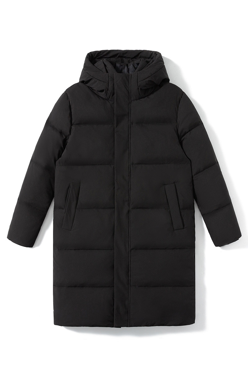 冬季长版羽绒服情侣休闲运动潮外套同款可印花压标Y8006-P120,男装羽绒服,星座815-2