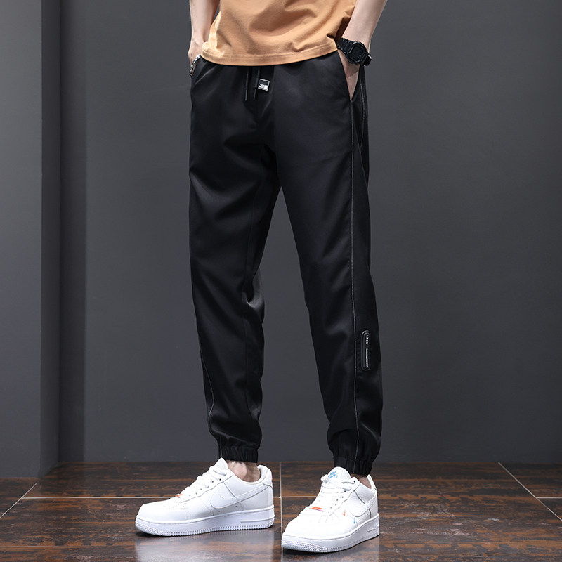 22新款春秋季男士休闲裤百搭宽松九分裤男潮流哈伦裤子K8842-P40,男装休闲裤,星座815-2