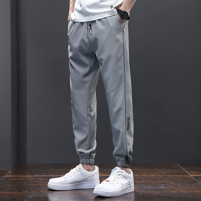 22新款春秋季男士休闲裤百搭宽松九分裤男潮流哈伦裤子K8842-P40,男装休闲裤,星座815-2