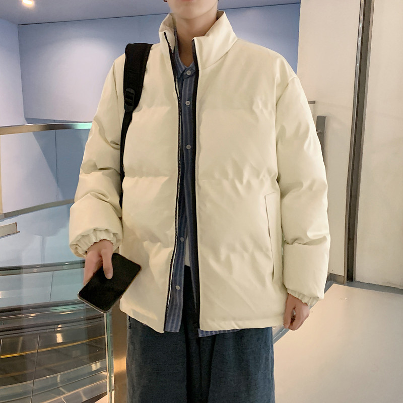 男装棉衣男PU皮棉服2023年新款宽松面包服立领冬装棉袄M2101-P105,男装棉衣,星座815-2