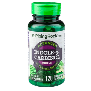 吲哚-3-甲醇含白藜芦醇胶囊200mg120粒保护心血管【美国直邮】