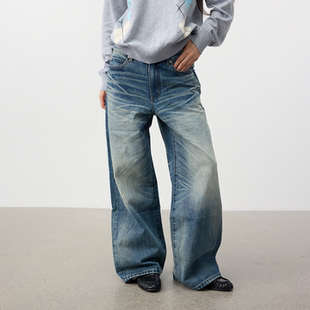 25FW life 直筒裤 型 Set 水洗清新淡蓝牛仔裤 for