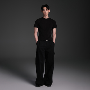 小领口正肩圆领短袖 Set 25SS莱赛尔舒弹修身 life for