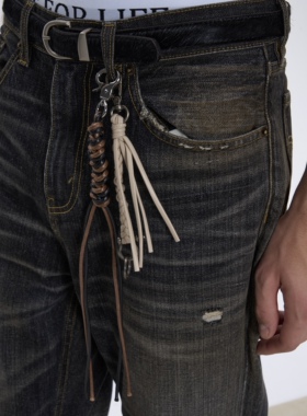 Set for life 二周年纪念手工编织蜡绳挂件裤绳腰间配饰Clean fit