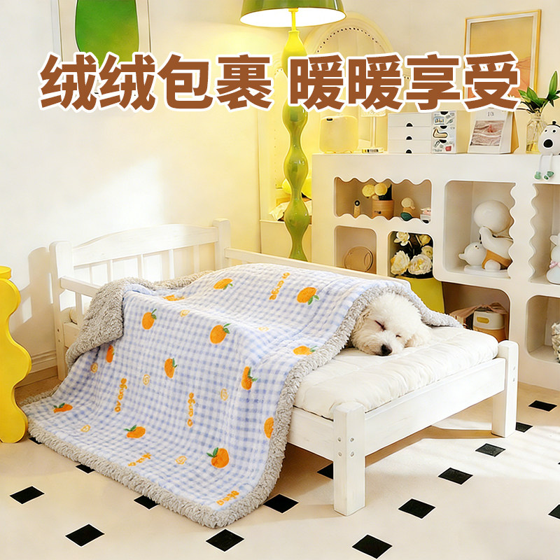 狗狗毛毯睡觉被子冬加厚小狗毯子可水洗长毛绒秋冬季比熊马尔济斯,宠物/宠物食品及用品,猫狗垫子,淘宝优惠券,粉丝福利购,淘宝优惠卷