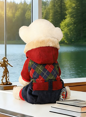 狗狗衣服小型犬冬天厚款保暖加厚吉娃娃雪纳瑞外出防着凉四脚棉衣