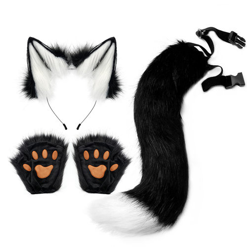HalloweenPlushFoxEarHeadband