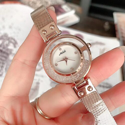 透明水钻个性风女士表网红同款