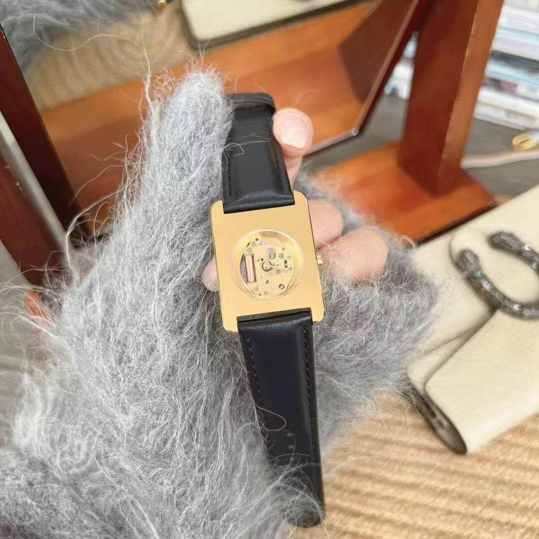 牛皮表带皮带精钢韩版潮流腕表