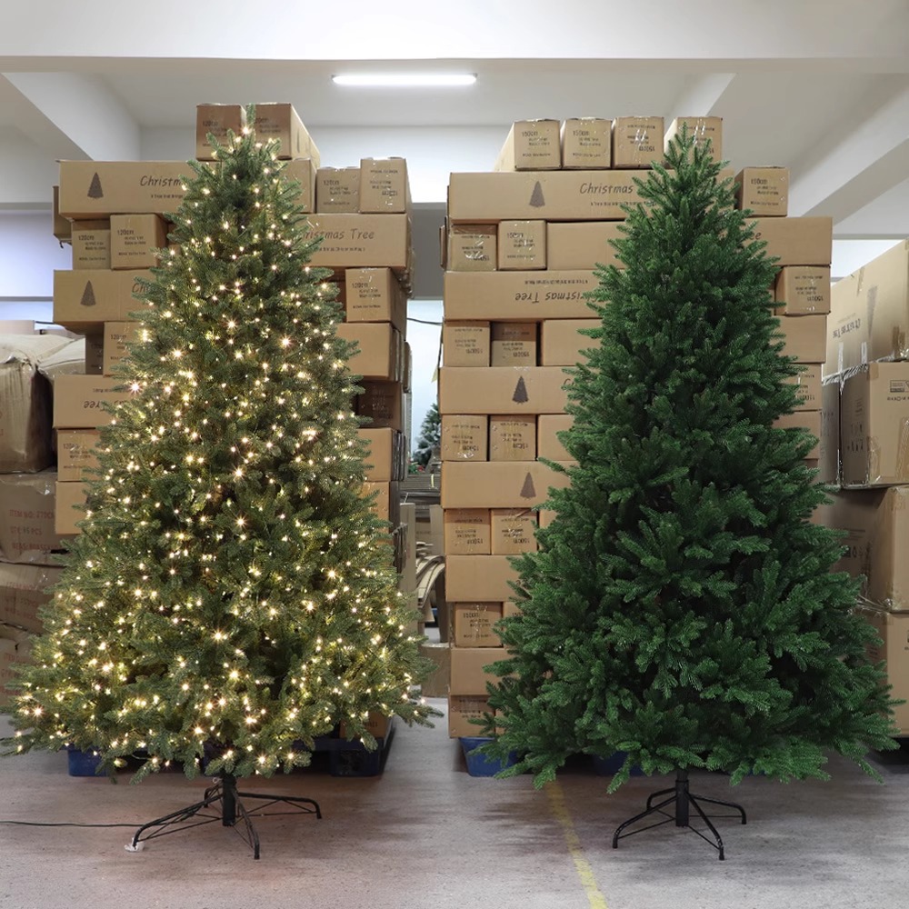 纯pe圣诞树2025新款豪华加密仿真