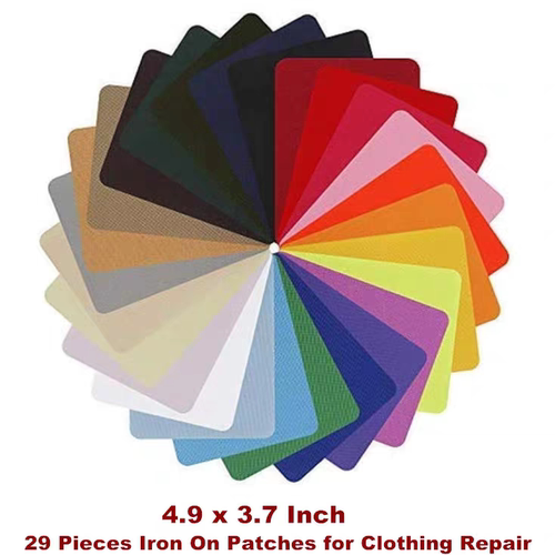 Iron On Fabric Patches for Clothing Repair Jeans Denim