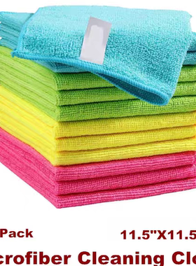 Microfiber Cleaning Cloth Rag Towels Dusting Cloth Kitchen