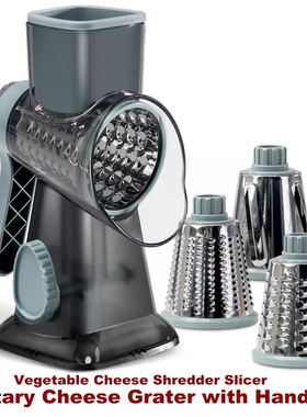 Rotary Cheese Grater Vegetable Cheese Shredder Slicerdurable