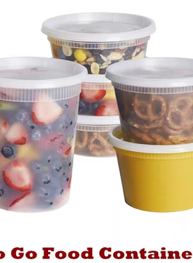 Deli Plastic Food Storage Containers To Go Food Containers