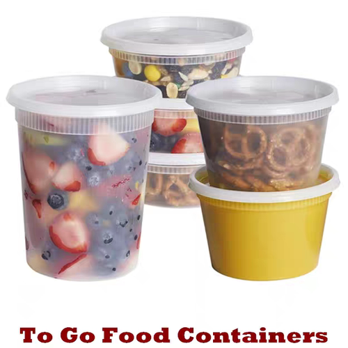 Deli Plastic Food Storage Containers To Go Food Containers