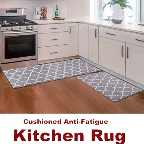 Kitchen Mat Rug Standing Foam Cushioned Waterproof Non-Slip