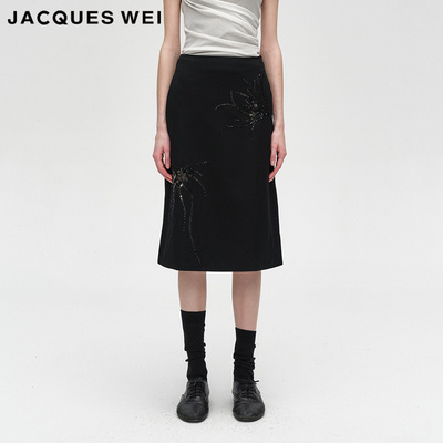 亮片设计师官方店JACQUESWEI半裙