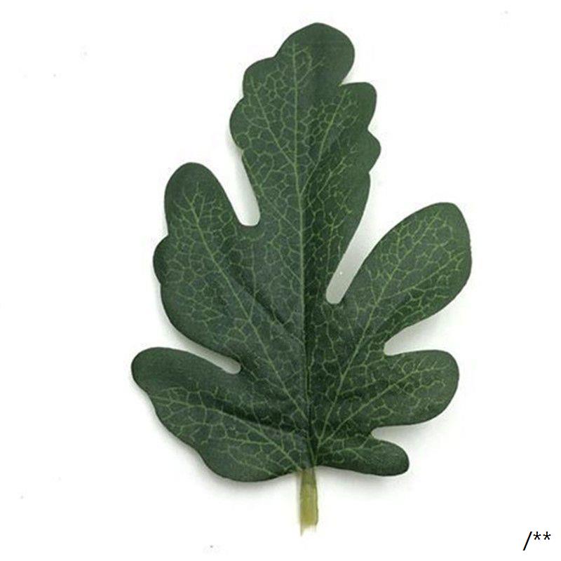 仿真叶子绿色菊花植物单
