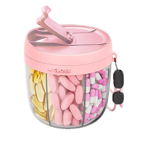 一周7天7格大容量防水药盒