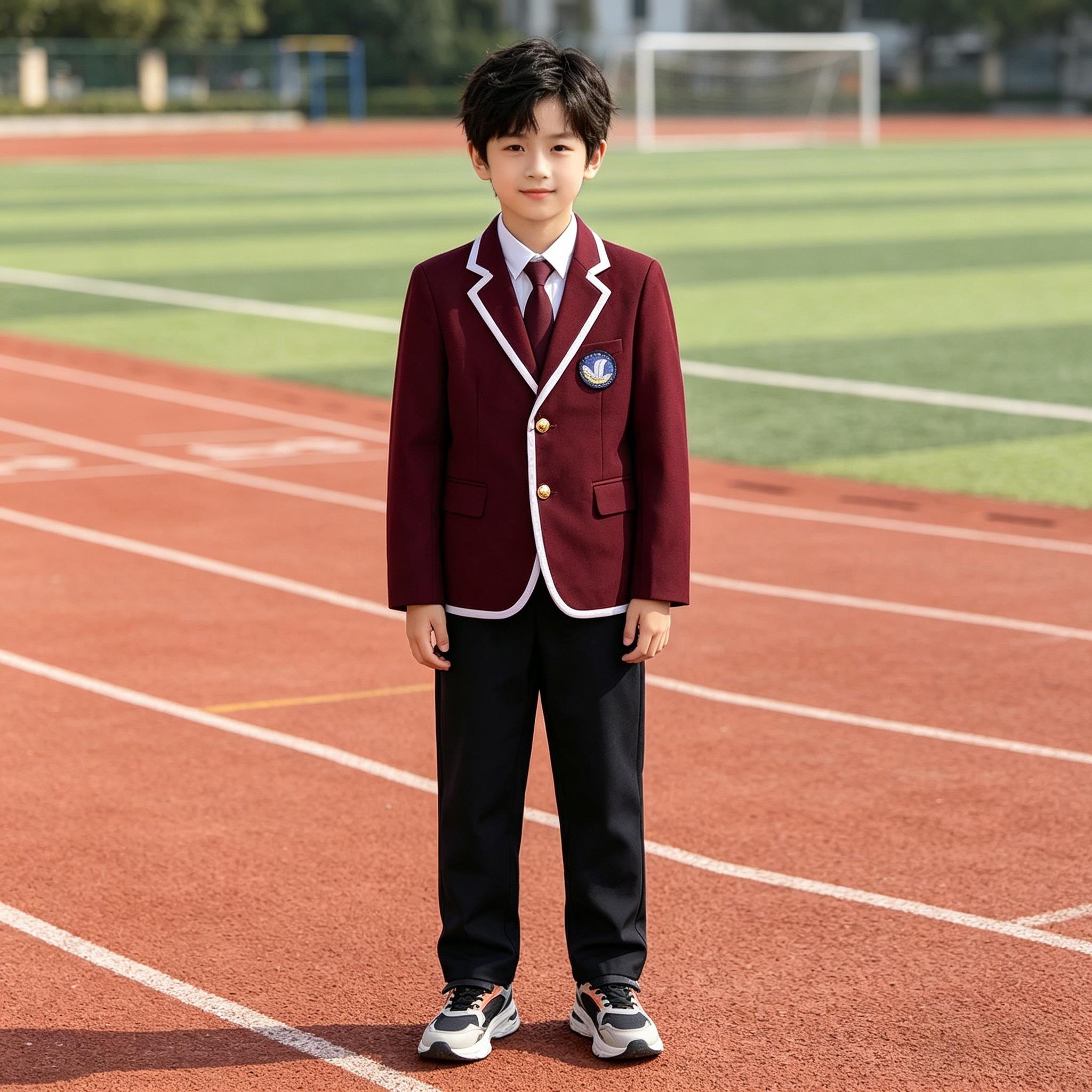 实学】制服长袖衫西裤
