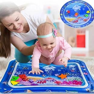 Infinno Inflatable Tummy Time Mat Premium Baby Water Play Ma